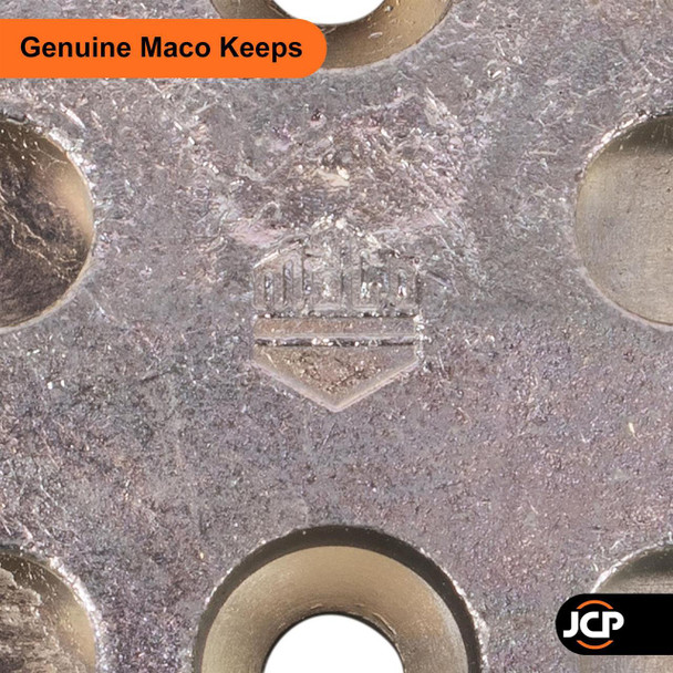 Maco Window Espag Mushroom Striker Keep Plate Part No. 94362 UPVC Maco Window Espag Mushroom Striker Keep Plate Part No. 94362 UPVC