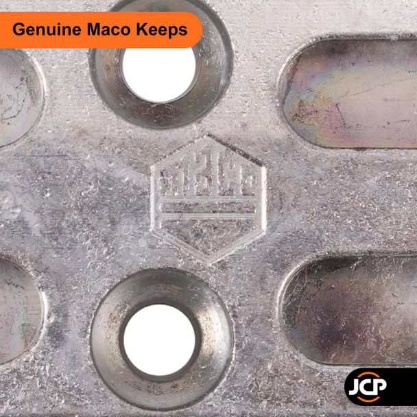 Maco Window Espag Mushroom Striker Keep Plate Part No. 94275 32936 Timber