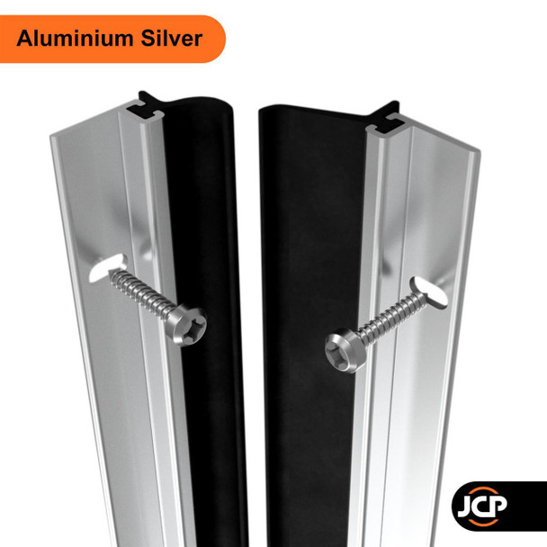 Stormguard Heavy Duty Screw Fix Around Draught Door Seal Rubber Strip