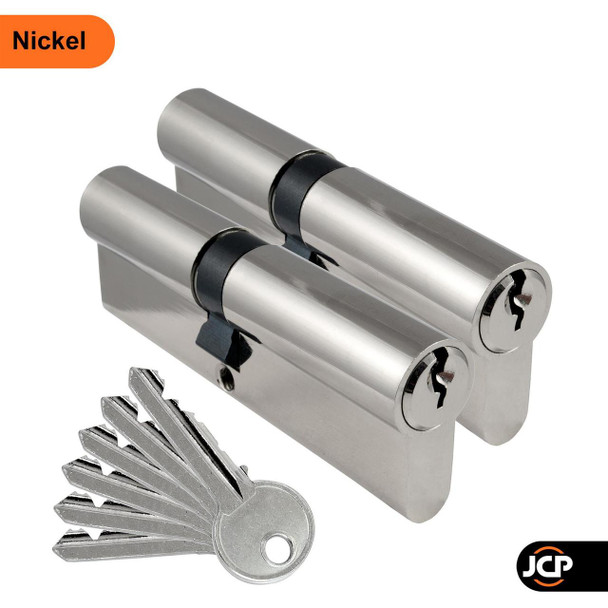 JCP Keyed Alike Anti Pick Euro Cylinder uPVC Front Door Lock JCP Keyed Alike Anti Pick Euro Cylinder uPVC Front Door Lock