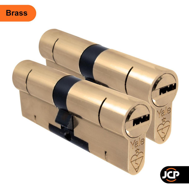 Yale YALE Superior 1 Star Keyed Alike Anti Snap Euro Cylinder UPVC Front Door Lock