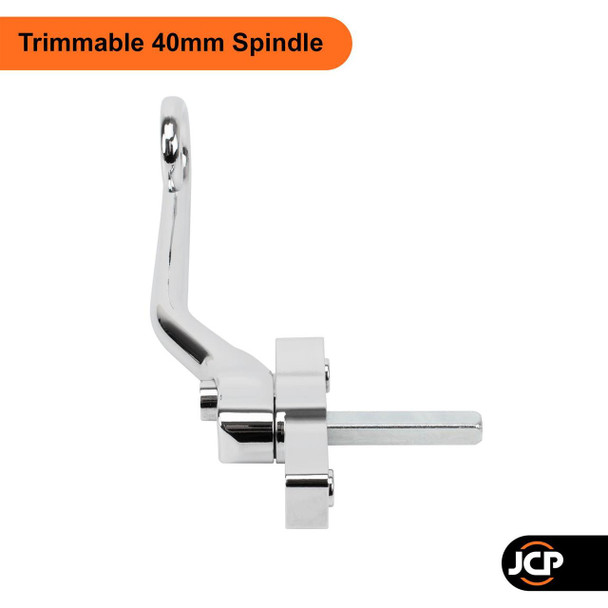 Mila Heritage Monkey Tail  UPVC Espag Window Handle
