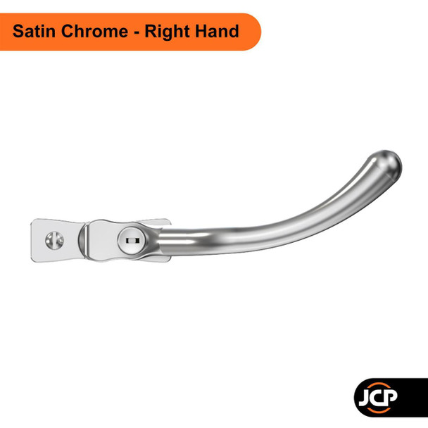 Mila Heritage Pear Drop UPVC Espag Window Handle