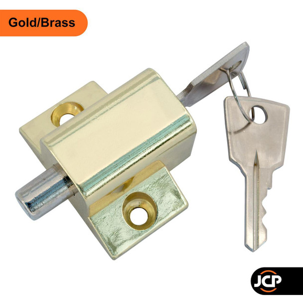 Securit Sliding Patio Door Lock Security Dead Bolt Key Locking Securit Sliding Patio Door Lock Security Dead Bolt Key Locking