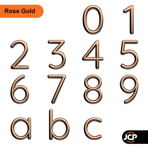 Ultion Sweet 3" 75mm Self Adhesive Door Numbers and Letters