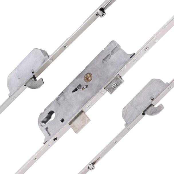 GU Ferco Secury Europa Multipoint Door Lock 2 Hook 2 Roller 35mm Backset 92 PZ Split Spindle GU Ferco Secury Europa Multipoint Door Lock 2 Hook 2 Roller 35mm Backset 92 PZ Split Spindle