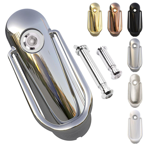 Ultion Door Knocker 130mm 5" Face Fix with Spyhole for UPVC & Composite Doors