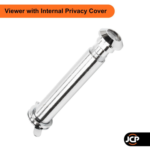 Ultion Door Knocker 130mm 5" Face Fix with Spyhole for UPVC & Composite Doors