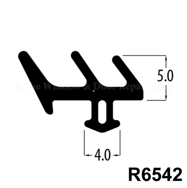 Reddiplex uPVC Window & Door E Gasket Rubber Seal Replacement Strip Bulk 50 - 200m Roll