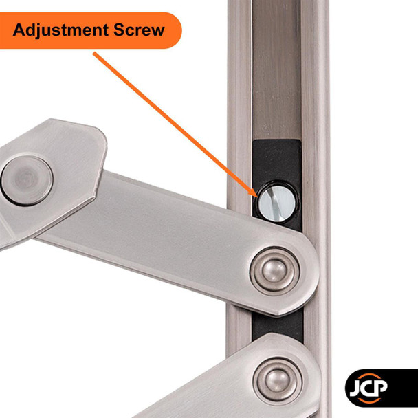 Nico uPVC Window Hinges Nico Universal Replacement Friction Stays Pair | Fits 13mm & 17mm Stack 