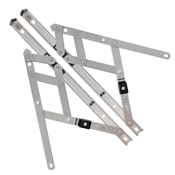 Nico uPVC Window Hinges Nico Universal Replacement Friction Stays Pair | Fits 13mm & 17mm Stack 