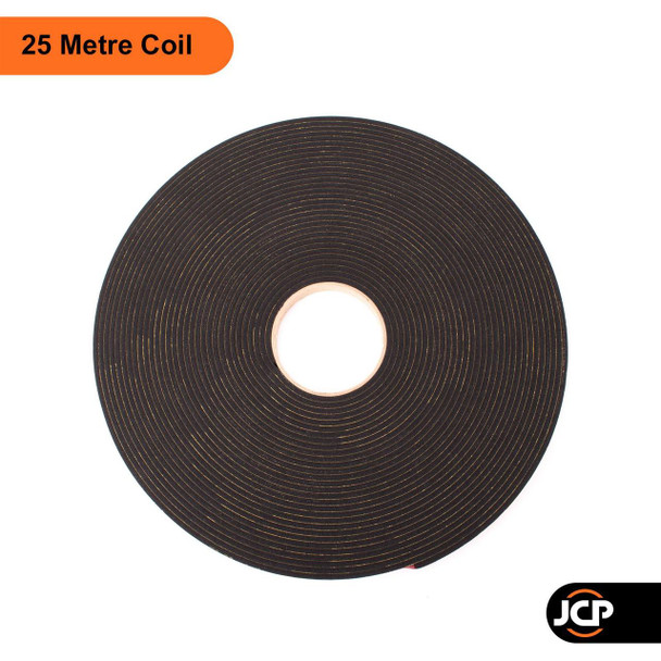  JCP Double Sided High Security Glazing Tape 15mm x 2mm x 25 metres 