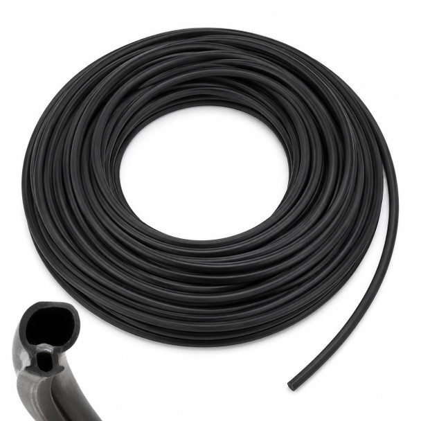  JCP uPVC Window & Door Replacement Bubble Gasket Seal 8 x 9mm 100m Roll 