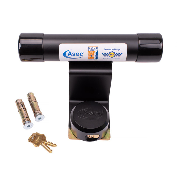 ASEC Garage Door Defender Security Lock & Padlock for Up and Over Doors