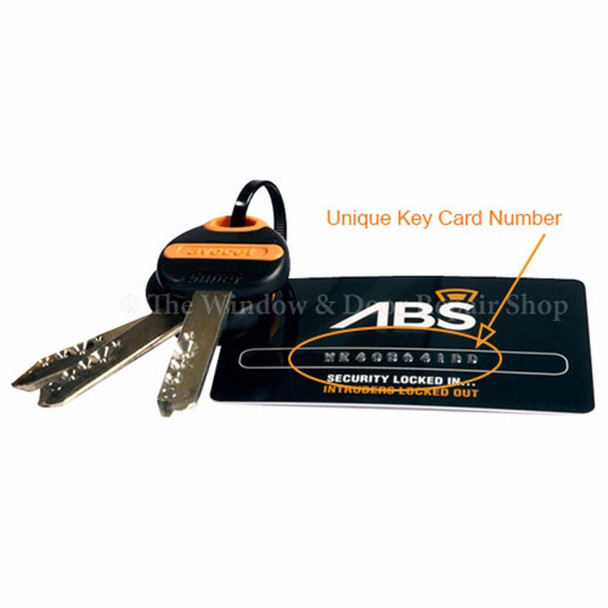 Avocet ABS Extra Security Keys Cut Euro Cylinder Barrel Door Lock