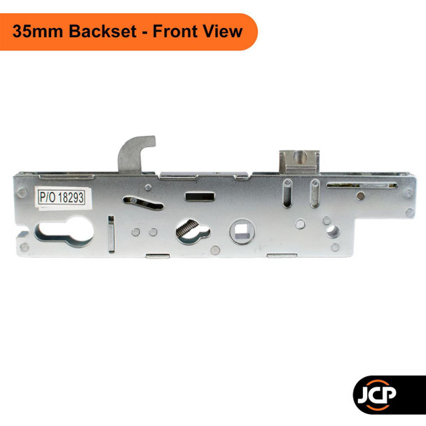 Fullex XL 35mm uPVC Composite Door Gearbox Hook Lock Case 92mm Single Spindle Fullex XL 35mm uPVC Composite Door Gearbox Hook Lock Case 92mm Single Spindle