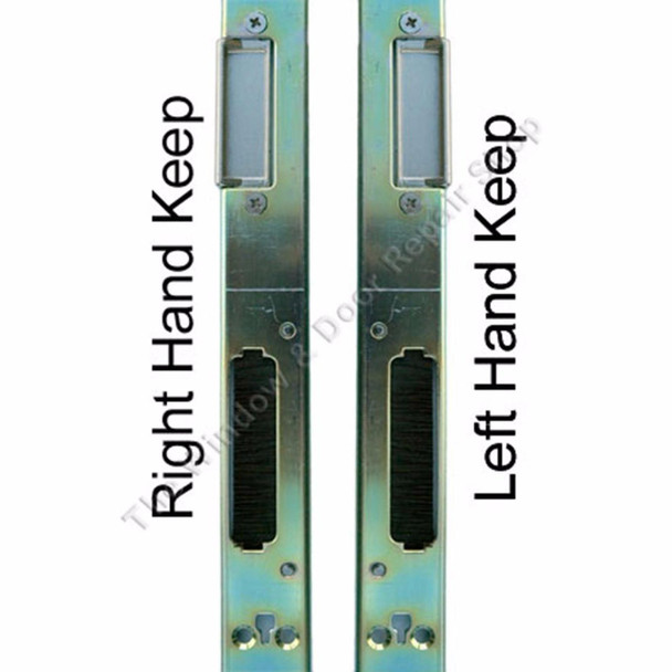Avocet Trivalent 2 Hook 4 Roller UPVC Door Lock Full Length One Piece Keep Avocet Trivalent 2 Hook 4 Roller UPVC Door Lock Full Length One Piece Keep