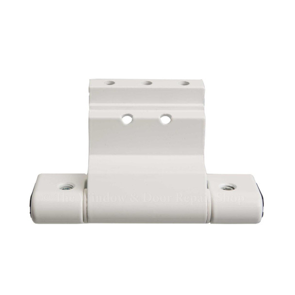 Mila UPVC Door Butt Hinge Pendulum Rebated White