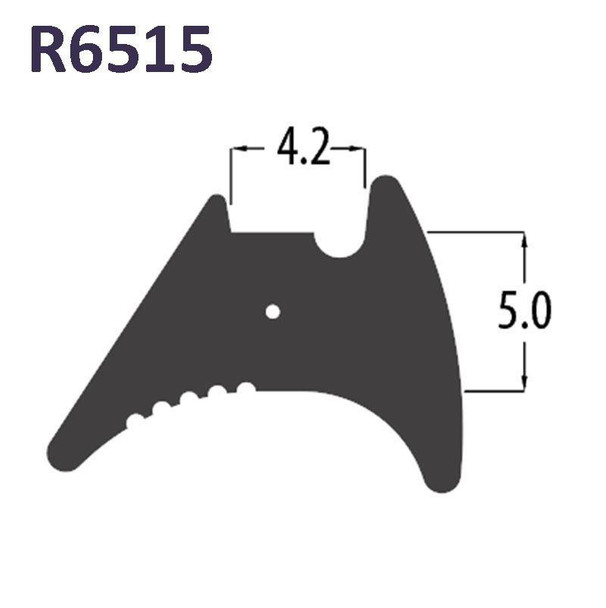 Reddiplex R6515 Black TPR Incremental Wedge Gasket UPVC Window Door Double Glazing Rubber Seal