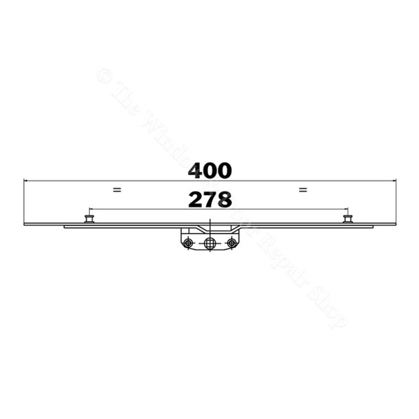 Maco Inline UPVC Window Espag Rod Lock Mechanism