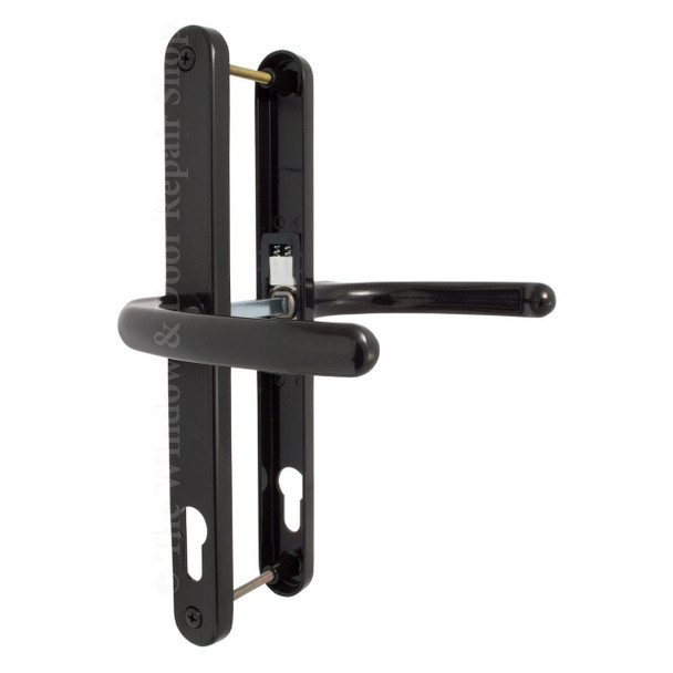 Fab & Fix Blenheim UPVC Door Handle Pair 92mm PZ 240mm Fixings