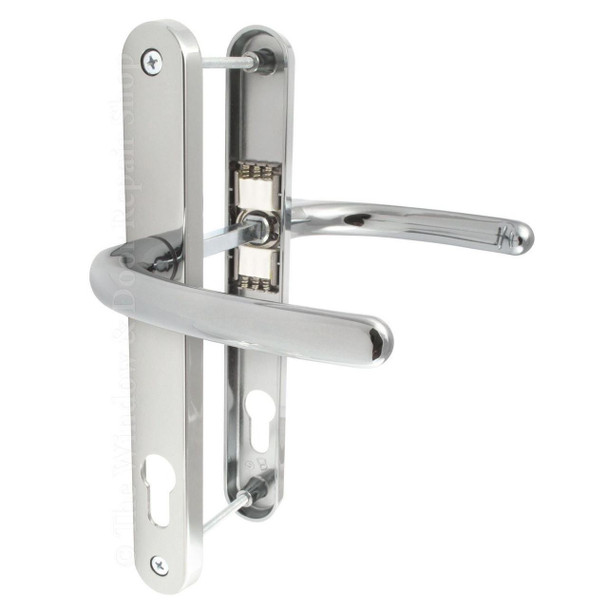 Fab & Fix Balmoral UPVC Door Handle Pair 92mm PZ 211mm Fixings Fab & Fix Balmoral UPVC Door Handle Pair 92mm PZ 211mm Fixings