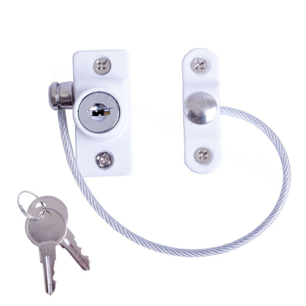 Securit UPVC Cable Window Restrictor Child Safety Lock