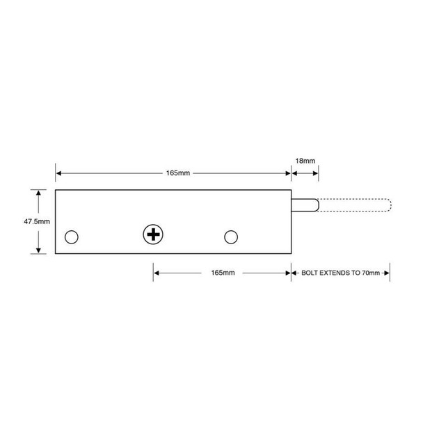 Asec Garage Door Security Bolts Locks  –  Heavy Duty Pair Kit (Same Keyed Locks)