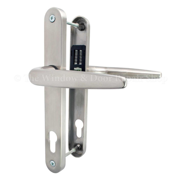 Trojan Sparta UPVC Door Handle Pair 92mm PZ 210mm Fixings