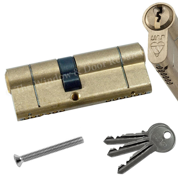 UAP 1 Star Anti Snap Euro Cylinder UPVC Front Door Lock