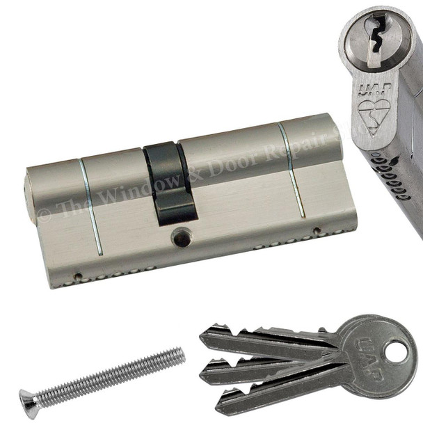 UAP 1 Star Anti Snap Euro Cylinder UPVC Front Door Lock