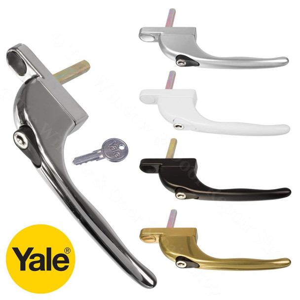Yale Virage Securistyle Inline Espag UPVC Window Handle