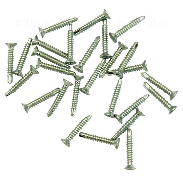 WRS 25 x UPVC Window Self Drilling Screws 3.9mm x 25mm