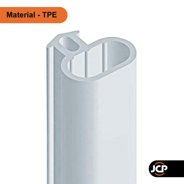 Stormguard uPVC Window Door Bubble Gasket - 20m White Rubber Seal Replacement
