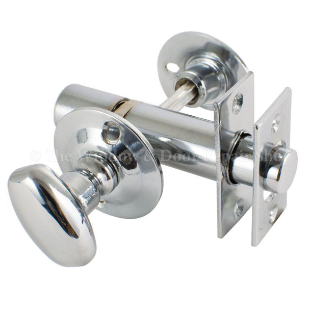 Securit Bathroom Toilet Door Thumb Turn Lock 60mm