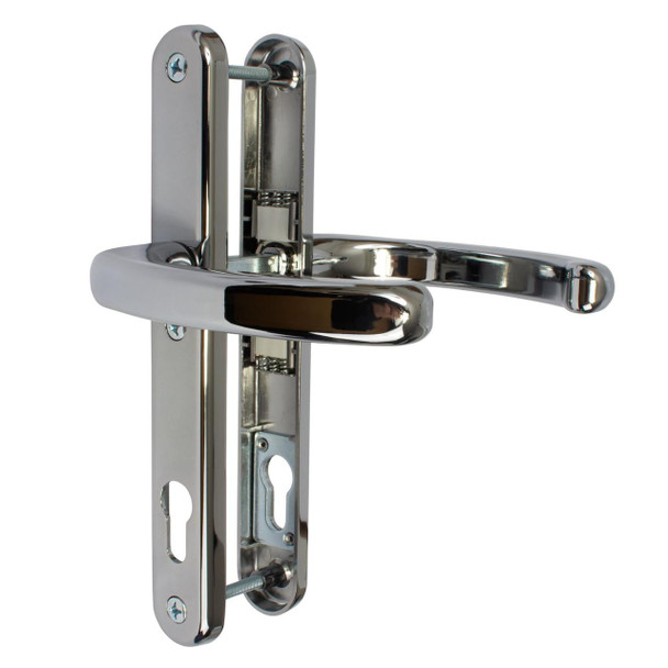 Fab & Fix Kensington UPVC Door Handle Pair 92mm PZ 3 Fixings Fab & Fix Kensington UPVC Door Handle Pair 92mm PZ 3 Fixings