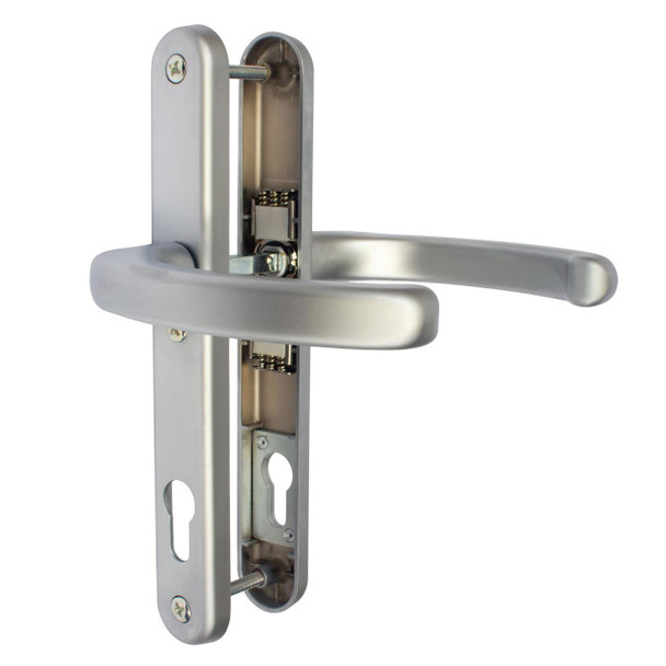 Fab & Fix Kensington UPVC Door Handle Pair 92mm PZ 3 Fixings Fab & Fix Kensington UPVC Door Handle Pair 92mm PZ 3 Fixings