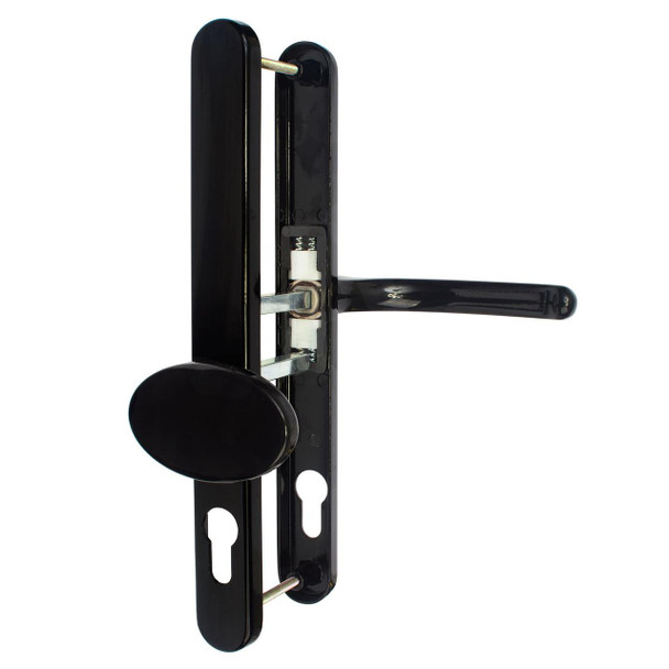 Fab & Fix Blenheim UPVC Door Handle Pair 92mm 62mm PZ 240mm Fixings Lever Pad