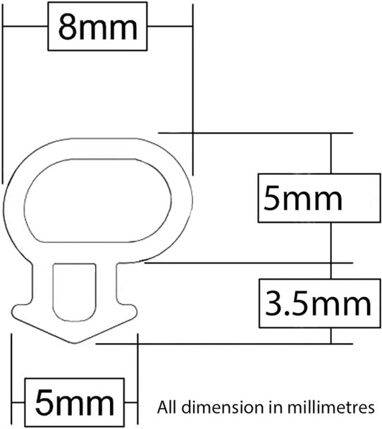 Stormguard White Stormguard Replacement Bubble Gasket UPVC Window Door Double Glazing Rubber Seal 25m Tub Diagram Stormguard White Stormguard Replacement Bubble Gasket UPVC Window Door Double Glazing Rubber Seal 25m Tub Diagram