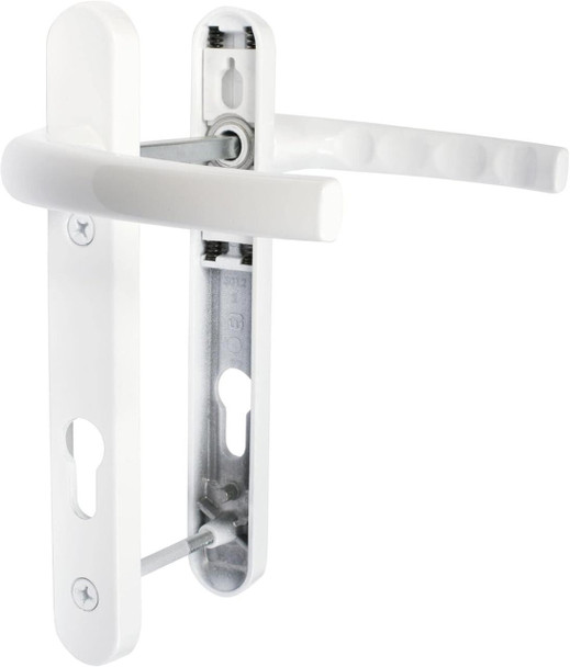  Winlock UPVC Composite Door Handle Pair 92mm PZ 122mm Fixings 