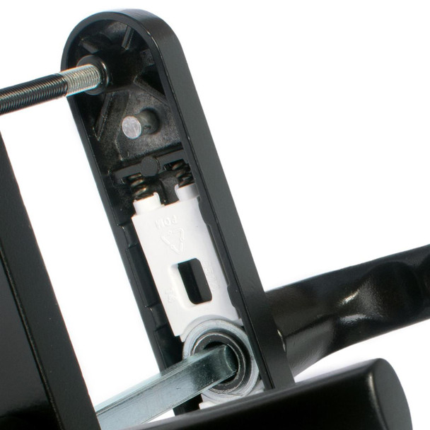  Winlock UPVC Composite Door Handle Pair 92mm PZ 211mm Fixings 
