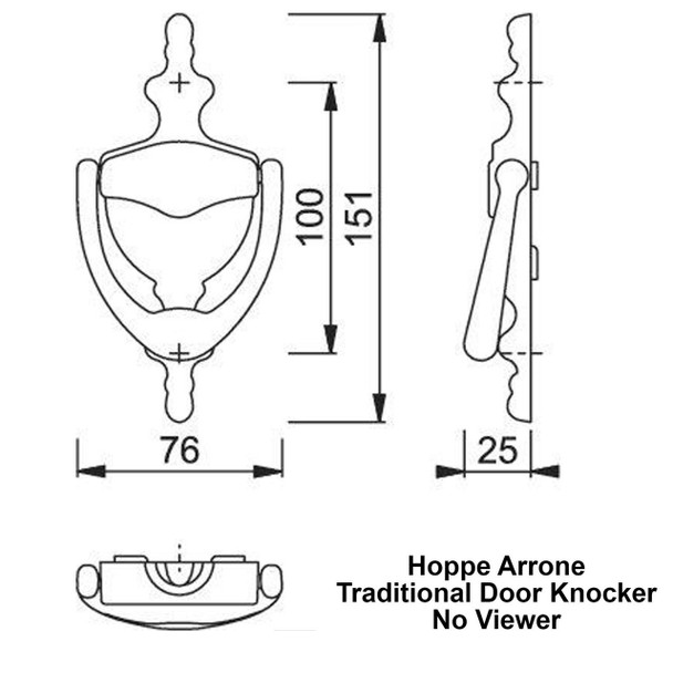 Hoppe Door Knocker Victorian Urn Spy Hole Viewer Hoppe Door Knocker Victorian Urn Spy Hole Viewer
