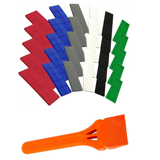 JCP Window Glazing Tool Kit Bundle with JCP Glazing Paddle and 100 x 28mm Flat Window Packers (2 Items)