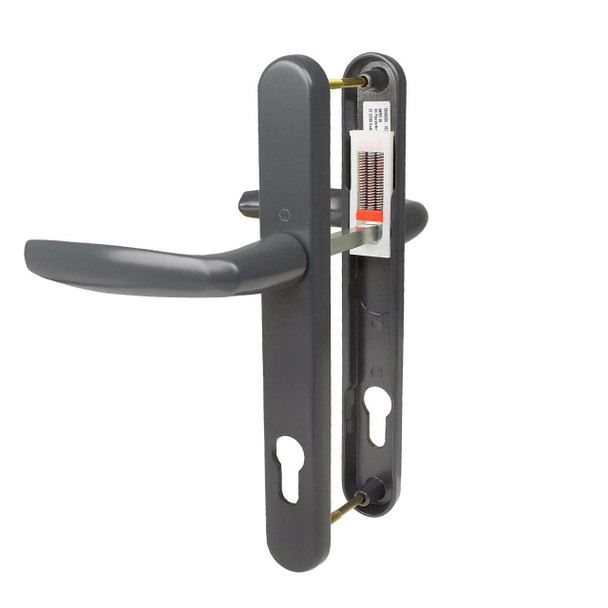 Hoppe Atlanta UPVC Door Handle Anthracite Grey Pair 92mm PZ 215mm Fixings Hoppe Atlanta UPVC Door Handle Anthracite Grey Pair 92mm PZ 215mm Fixings