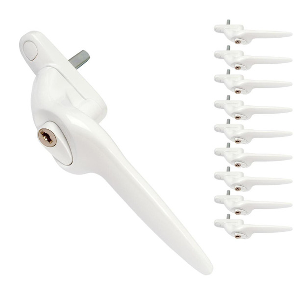 Yale 10 Pack Yale Quartus Cranked Espag UPVC Window Handle 