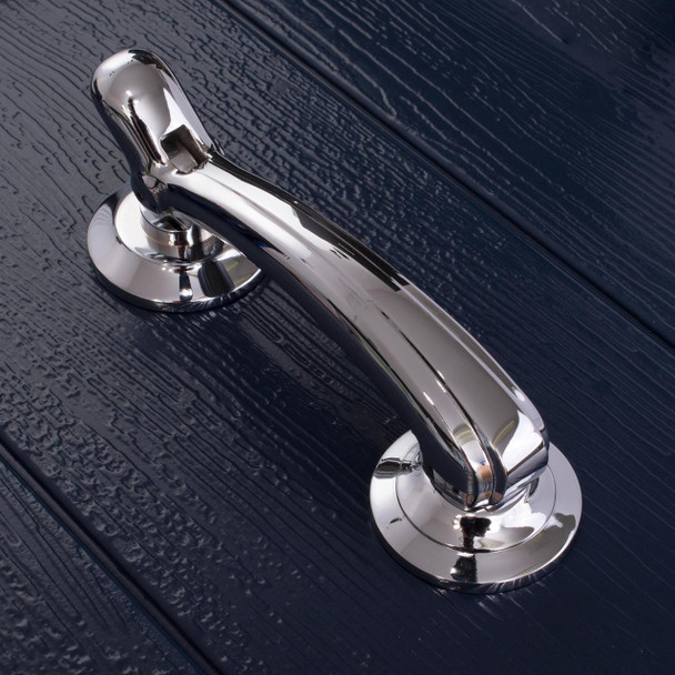 Prima Hardware Prima Bow Heavy Duty Solid Brass Slimline Door Knocker