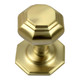 Prima Hardware Prima Octagonal Centre Pull Door Knob 2.36" 60mm or 2.6" 66mm Heavy Duty Solid Brass