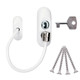 JCP White Cable Window Door Restrictor Child Baby Security Lock