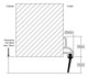 Stormguard Aluminium Draught Excluder Rubber Bottom Door Seal Strip