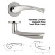 ERA Internal Door Handle Pair Lever on Rose